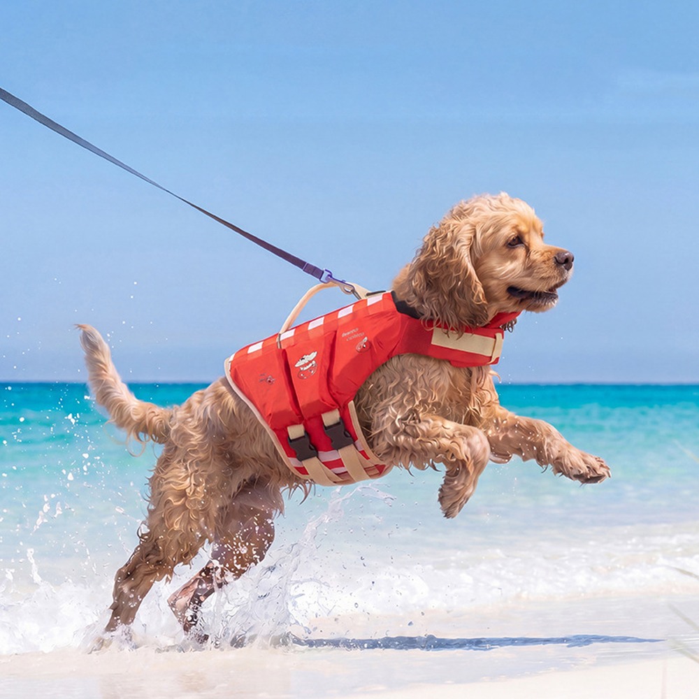Dog Life Jacket - Waterproof Dog Life Jacket Breathable High
