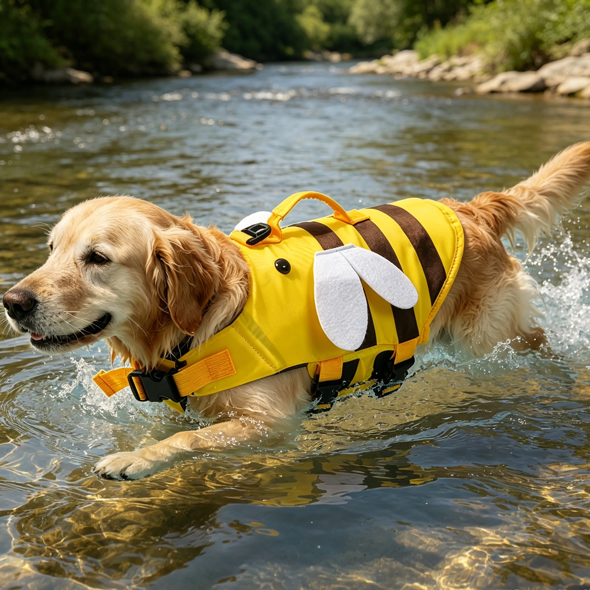 Dog Life Jacket - Cat Life Vest Little Bee Pet