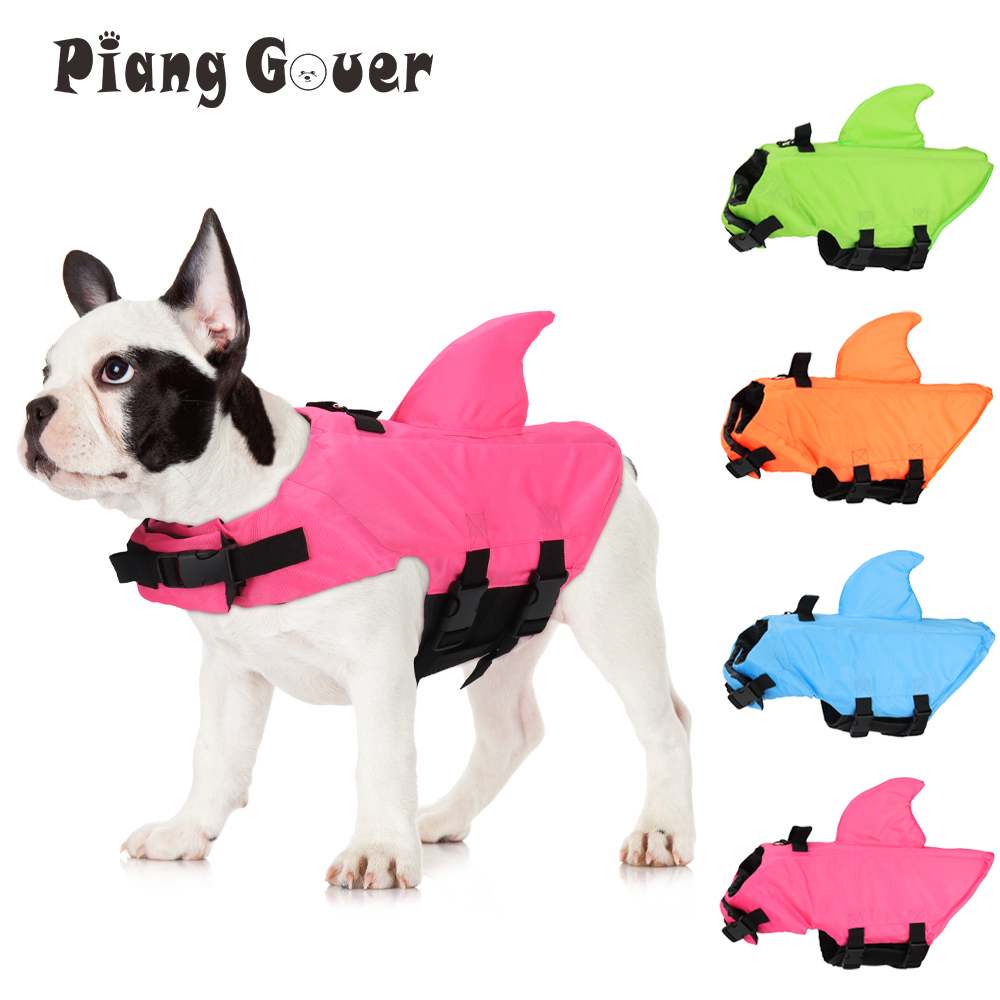 Shark Dog Life Vest Swimwear P - Dog Life Jacket 리뷰 및 가격