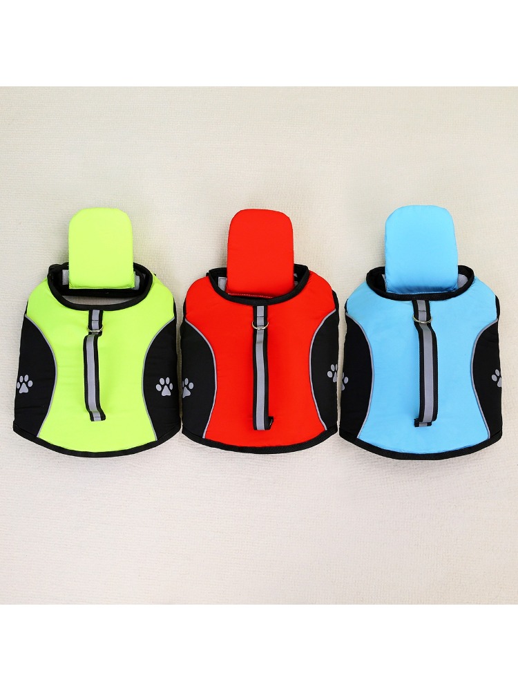 Dog life jacket with leash han - Dog Life Jacket 리뷰 및 가격