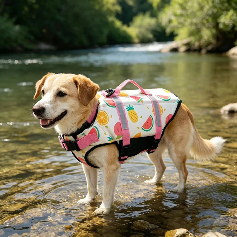 Summer Dog Life Jacket Reflect - Dog Life Jacket 리뷰 및 가격