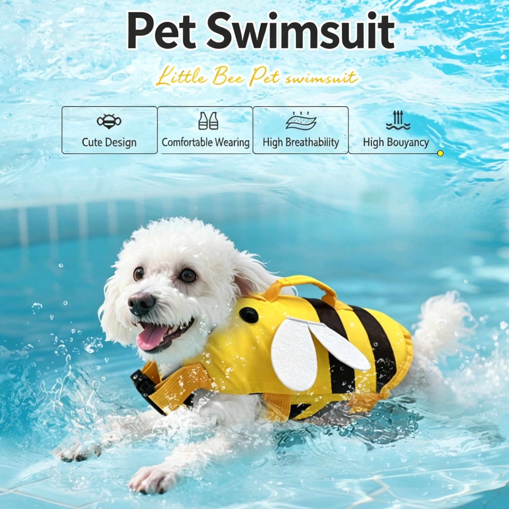 Cat Life Vest Little Bee Pet D - Dog Life Jacket 리뷰 및 가격