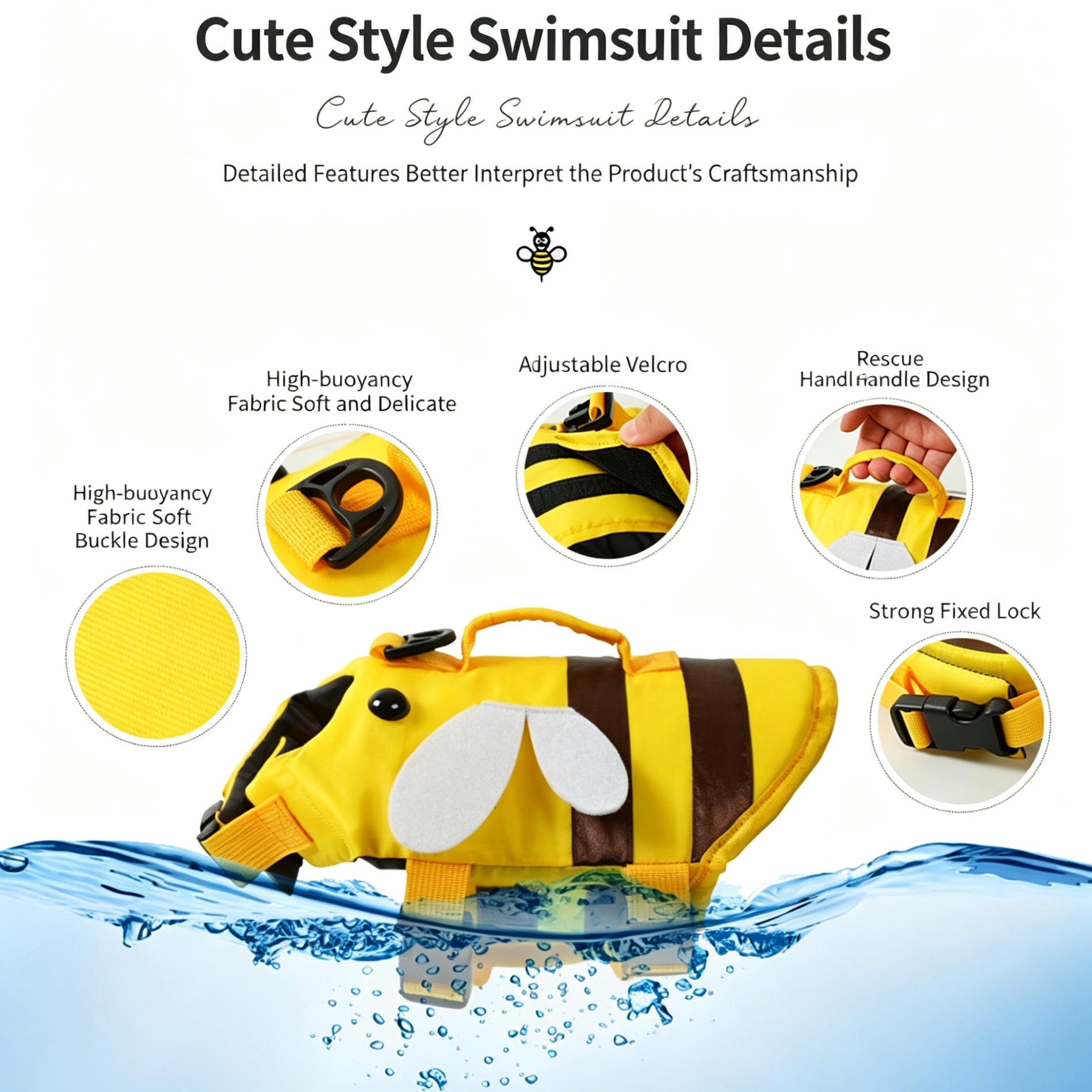 Cat Life Vest Little Bee Pet D - Dog Life Jacket 리뷰 및 가격