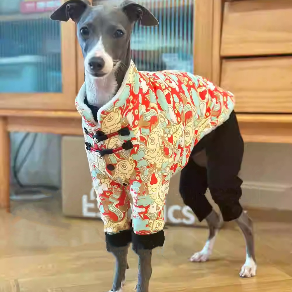 Chinese Knot Buckle Fleece Jac - Dog Life Jacket 리뷰 및 가격
