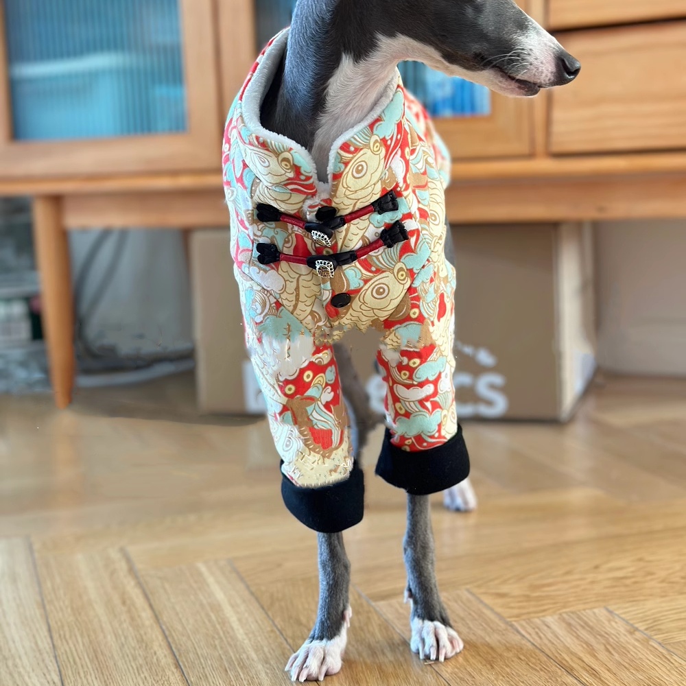 Chinese Knot Buckle Fleece Jac - Dog Life Jacket 리뷰 및 가격